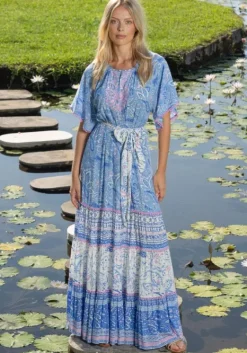 Clearance Miss June Kaira Dress Blue