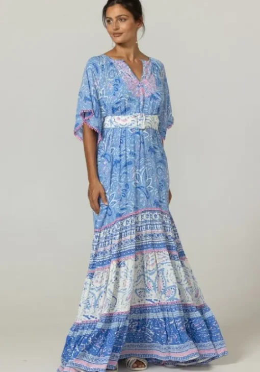 Clearance Miss June Kaira Dress Blue