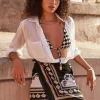 New Seafolly Kasbah Sarong Black