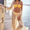 New Seafolly Kasbah Sheer Beach Pant Kasbah Yellow