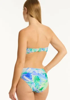 Online Sea Level Twist Bandeau Bikini Key Largo