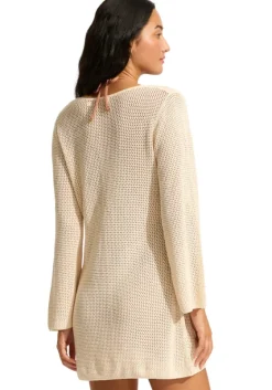 Clearance Seafolly Knit Cover Up Natural