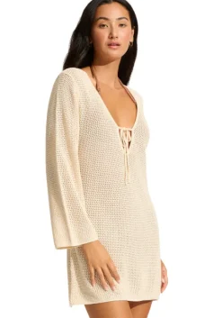 Clearance Seafolly Knit Cover Up Natural
