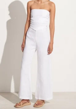 New Faithfull The Brand La Loza Top White