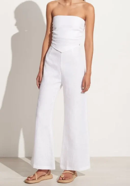 New Faithfull The Brand La Loza Top White