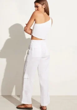 Hot Faithfull The Brand Le Monoa One Shoulder Top White