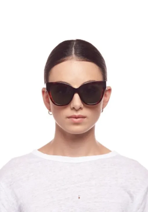New Le Specs Le Vacanze Sunglasses Tort