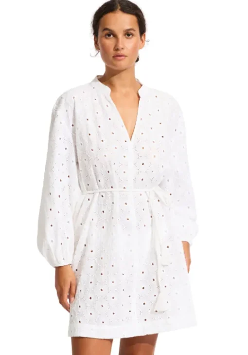 Discount Seafolly Lulu Broderie Kaftan