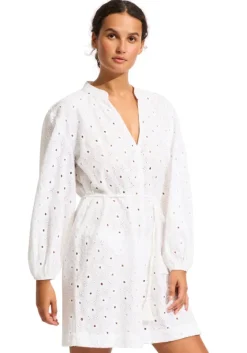 Discount Seafolly Lulu Broderie Kaftan