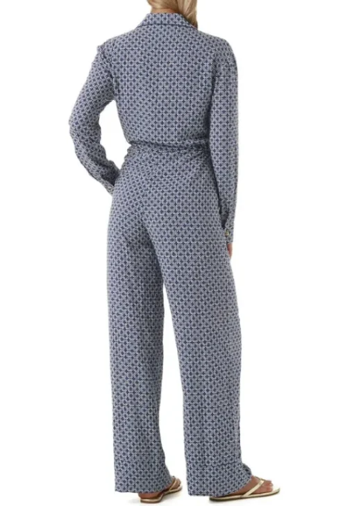 Best Melissa Odabash Lynn Jumpsuit Links Navy