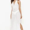 Online Melissa Odabash Maddie Crochet Beach Dress White