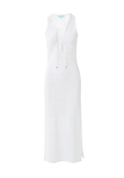 Online Melissa Odabash Maddie Crochet Beach Dress White