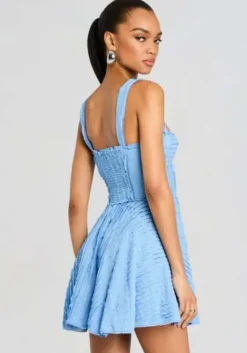 Online Charo Ruiz Mai Short Dress Blue