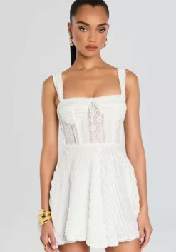 Discount Charo Ruiz Mai Short Dress White