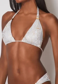 Best Naia Beach Maia Bikini Silver Snake Print SilverSnakePrint