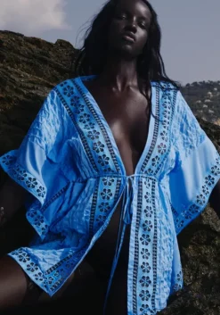 Hot Charo Ruiz Maisie Kaftan Blue