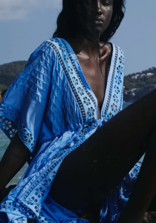 Hot Charo Ruiz Maisie Kaftan Blue