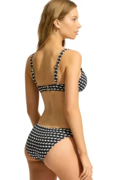 New Seafolly Mala DD Underwire Bikini Black