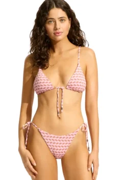 New Seafolly Mala Triangle Bikini Blossom