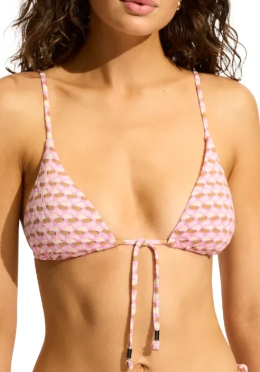 New Seafolly Mala Triangle Bikini Blossom