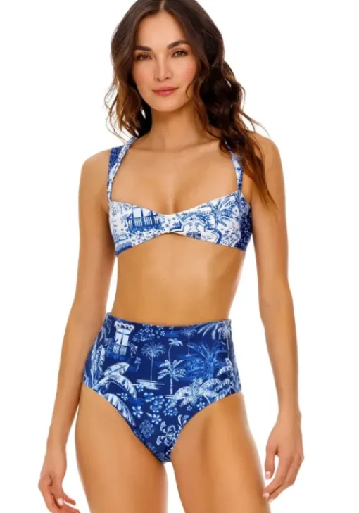 Fashion Agua Bendita Malory High Waisted Tales Bikini