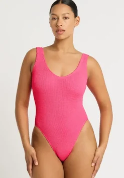 Hot Bond-Eye Mara Swimsuit Azalea Red