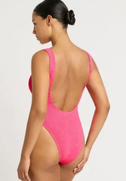 Hot Bond-Eye Mara Swimsuit Azalea Red