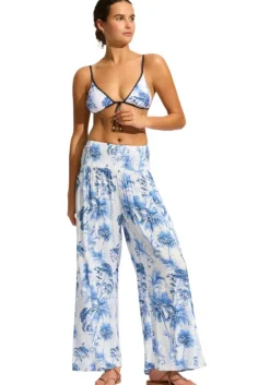 Discount Seafolly Marbella Shirred Waist Pants
