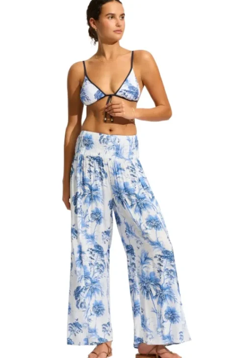 Discount Seafolly Marbella Shirred Waist Pants