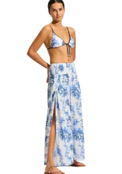 Discount Seafolly Marbella Shirred Waist Pants