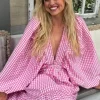 Sale Sundress Marine Short Dress Pink