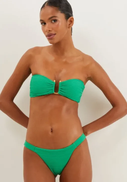 Best Vix Swimwear Square Bandeau Bikini Meadow