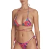 Discount Reina Olga Miami Bikini Pink Flowers