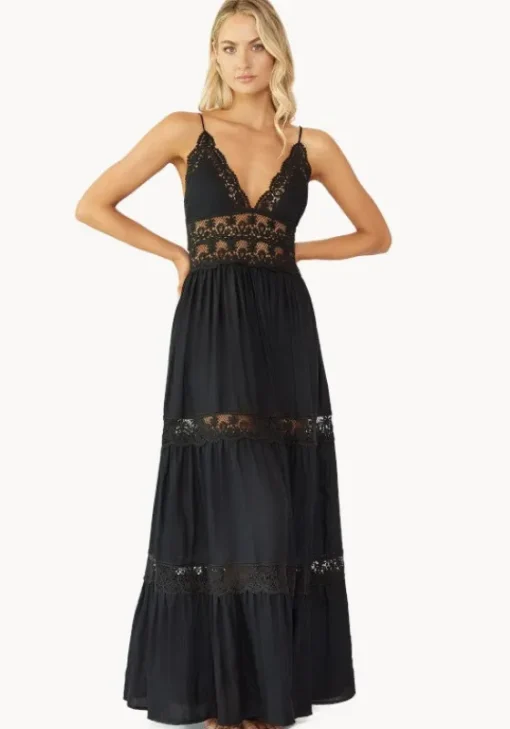 Hot PQ Swim Midnight Shea Dress Black