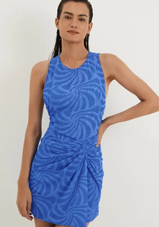 New Vix Swimwear Mila Short Cover Up Neptune