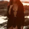 Sale PQ Swim Millie Tie Cover Up Midnight