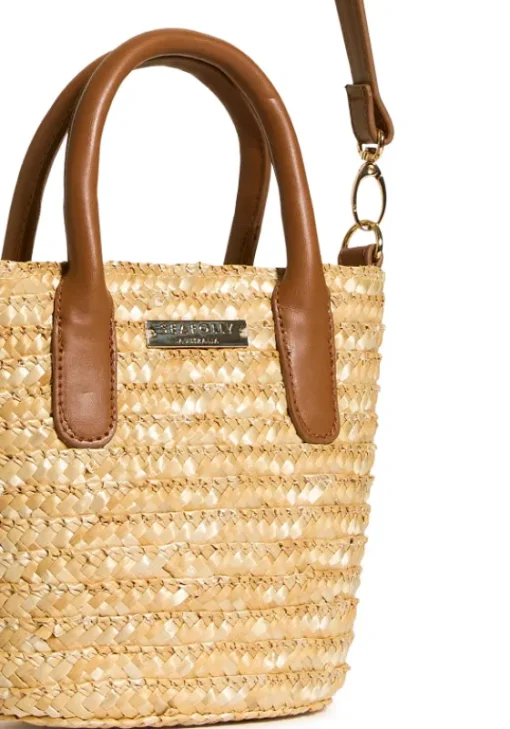 New Seafolly Mini Raffia Bag