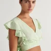 Clearance Pearl & Caviar Zakar Top Mint