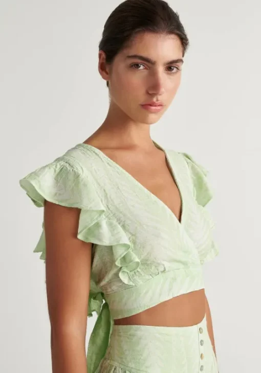 Clearance Pearl & Caviar Zakar Top Mint