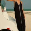 Hot Pitusa Monochrome Pima Dress Black