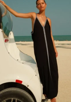 Hot Pitusa Monochrome Pima Dress Black