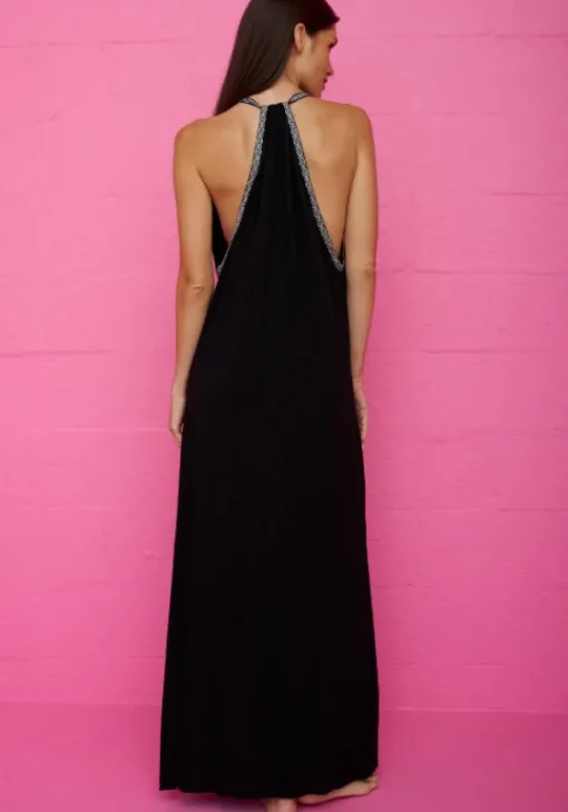 Hot Pitusa Monochrome Pima Dress Black