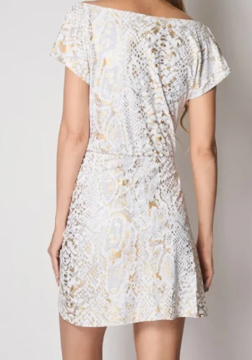 Sale Naia Beach Naples Dress Silver Snake