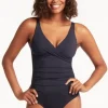 New Sea Level Night Sky Cross Front Swimsuit