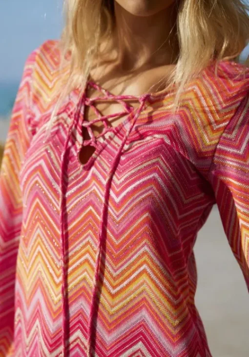 Hot PQ Swim Noah Tunic Cayenne