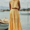 New Sundress Odette Skirt Gingham Yellow