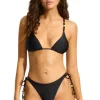 Sale Seafolly Palermo Triangle Bikini Black
