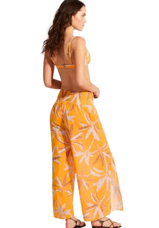 Discount Seafolly Palm Paradise Beach Trousers Rockmelon