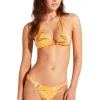 Clearance Seafolly Palm Paradise Triangle Bikini Rockmelon