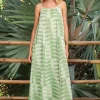 Fashion Pearl & Caviar Paros Maxi Dress
